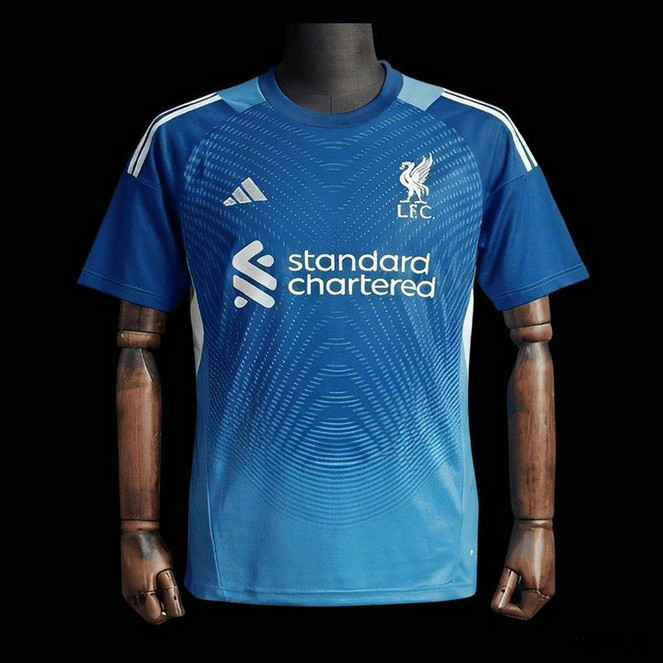 Maillot Liverpool 2025 2026 gardien de but bleu