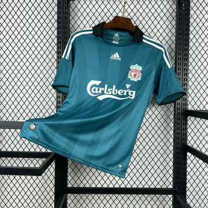 Maillot Liverpool Vintage 2008 2009 Third - Bleu Maillot Liverpool Vintage 2008 2009 Third - Bleu
