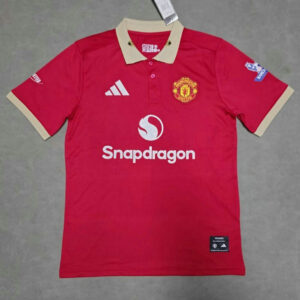 Maillot Manchester United 2025 2026 Polo - Rouge