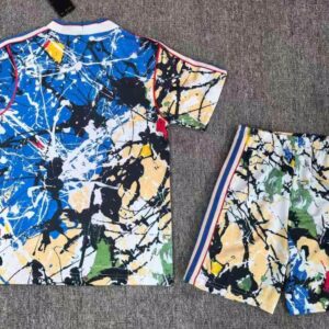 Maillot enfant de Manchester United, bleu et blanc, saison 2026-2027