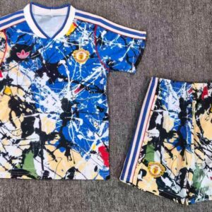 Maillot enfant de Manchester United, bleu, saison 2026-2027