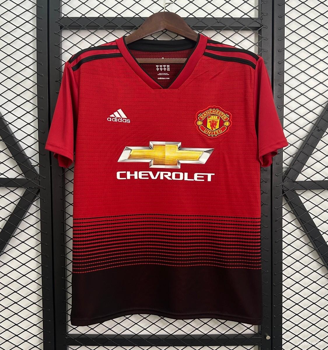 Maillot Manchester United vintage 2018 2019 domicile