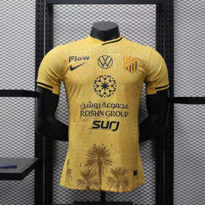 Maillot Al Ittihad 2025 Match - Maillot Match Al Ittihad 2025 2026 Or
