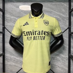 Maillot de football d'Arsenal, polo jaune, saison 2026-2027