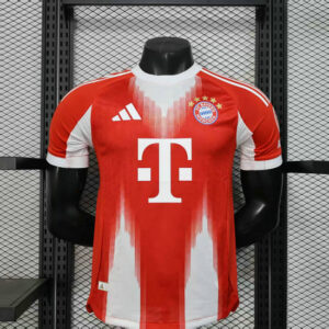Maillot Match Bayern Munich 2025 2026 Domicile - Rouge Blanc