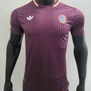 Maillot Match Bayern Munich 2025 2026 Rétro - Rouge