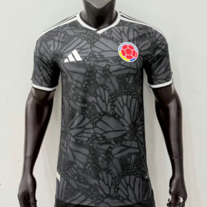 Maillot Match Colombie 2026 2027 Concept Gris - Design Papillon Monarque