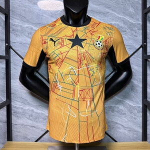 Maillot de foot Match Ghana Coupe du monde - 2026 - jaune
