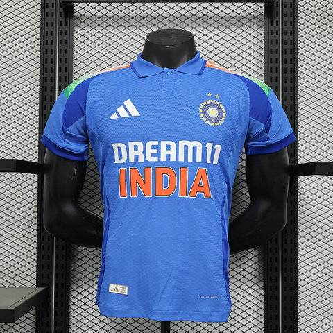 Maillot Match Inde 2025 2026 - Bleu Maillot Match Inde 2025 2026 - Bleu