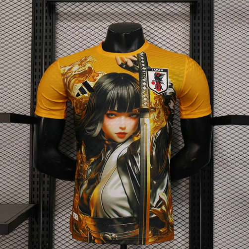 Maillot Match Japon 2025 2026 Animé - Orange