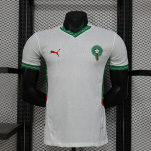 Maillot Maroc 2024 - Match Exterieur Blanc Édition Limitée