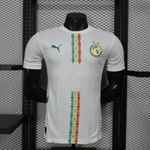 Maillot Sénégal 2025 - Match Domicile Blanc 2 Étoiles