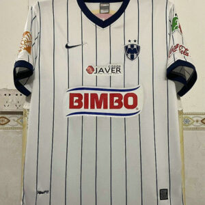 Maillot Monterrey Vintage 2009 2010 - Exterieur Blanc Pinstripes