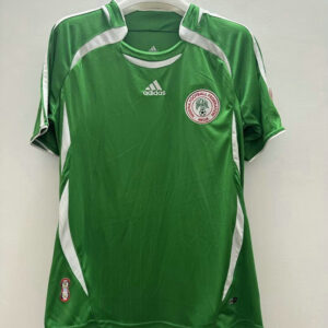 Maillot Nigeria Vintage 2006 - Domicile Retro Vert