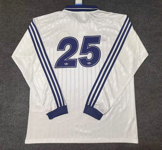 Maillot Oasis 2025 2026 Blanc Violet manches longues-1