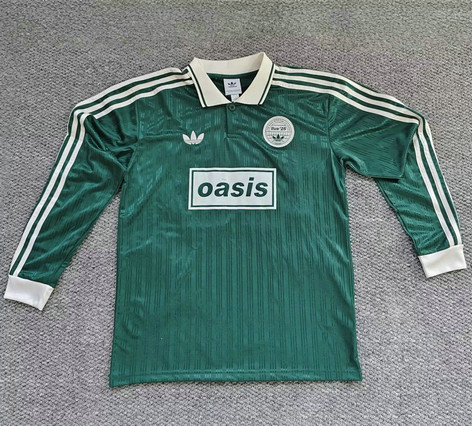 Maillot Oasis 2025 2026 Vert manches longues