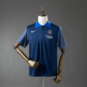Polo bleu marine du Paris Saint-Germain 2025-2026