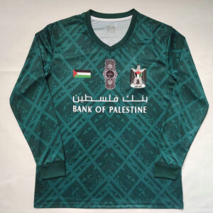 Maillot de foot Palestine - 2026/2027 - Vert Manches Longues