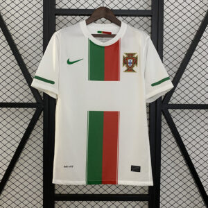 Maillot extérieur blanc rétro du Portugal, saison 2010