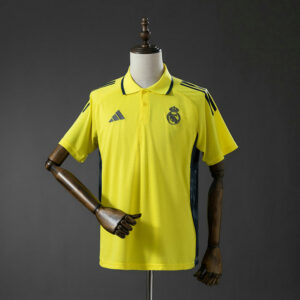 Polo jaune du Real Madrid 2025-2026