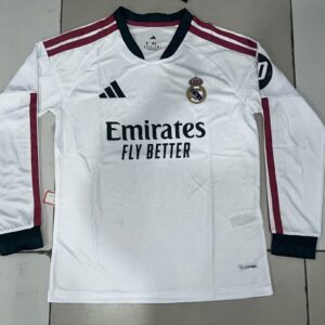 Maillot domicile manches longues du Real Madrid, saison 2026/2027