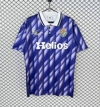 Maillot Real Valladolid Vintage 1991 1993 domicile