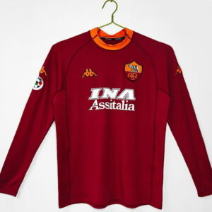 Maillot de foot Rome - 2000/2001 - domicile Manches longues