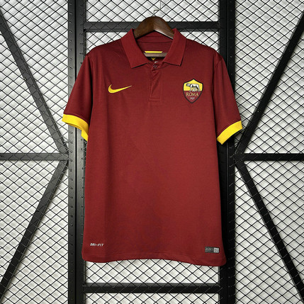 Maillot Rome Vintage 2014 2015 domicile Maillot rétro domicile de la Roma 2014-2015