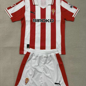Maillot Enfant Sporting Gijón Domicile 2025-2026