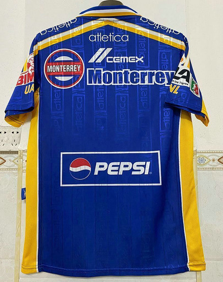 Maillot Tigres UANL Vintage 1999 2000 exterieur 1