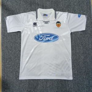 Maillot de foot Valencia 1995 - Maillot Valencia Vintage 1995 1996 Blanc