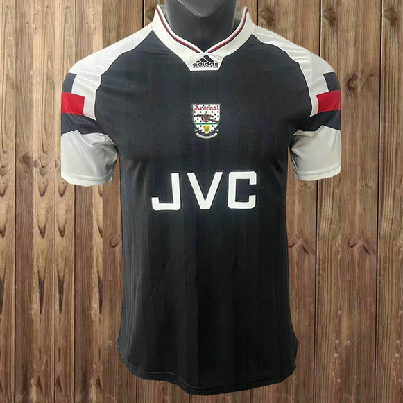 Maillot Vintage Arsenal 1992 1994 Exterieur - Noir