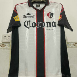 Maillot Vintage Atlas 1998 1999 Exterieur - Blanc Noir