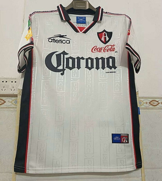 Maillot Vintage Atlas 1999 2000 Exterieur - Blanc