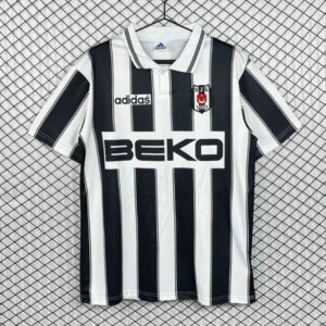 Maillot Vintage Besiktas 1996 1997 Exterieur - Blanc Noir