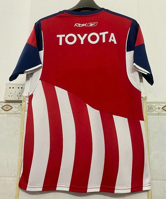 Maillot Vintage Chivas Guadalajara CD 2007 2008 Domicile - Blanc Rouge