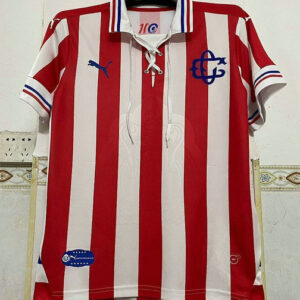Maillot Vintage Chivas Guadalajara CD 2016 2017 110 Ans Domicile - Blanc Rouge