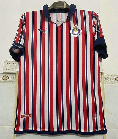 Maillot Vintage Chivas Guadalajara CD 2018 Spéciale - Blanc Rouge