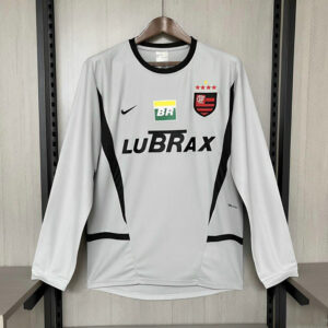 Maillot de foot flamengo - 2002/2003 - gris Manches longues