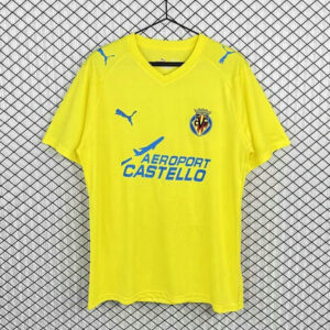 Maillot Vintage Villarreal 2008 2009 Domicile - Jaune