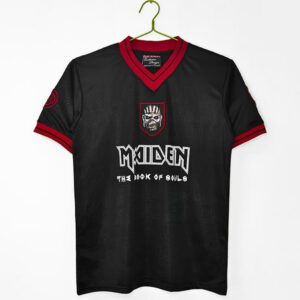 Maillot de foot vintage West Ham United - 2016 - Iron Maiden noir