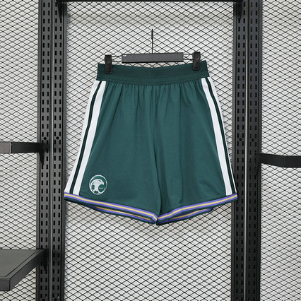 Short de foot Arabie Saoudite 2026 vert Short de foot Arabie Saoudite 2026 - Vert