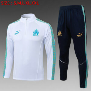 Survêtement Marseille 2026 2027 - Blanc