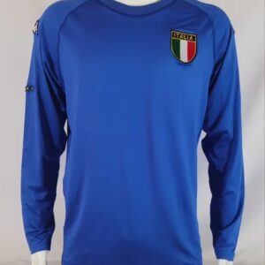 Maillot domicile rétro manches longues Italie 2000
