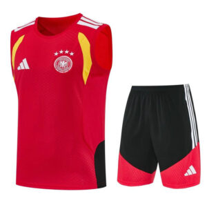 Ensemble Maillot de foot Allemagne 2026/2027 - Rouge Sans Manches