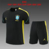 Ensemble Maillot Enfant Brésil Jordan 2026/2027 - Noir Jaune