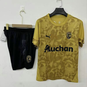 Ensemble Maillot de foot RC Lens 2025/2026 - Or Noir
