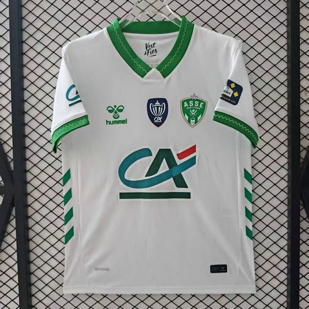 Maillot de foot A.S. Saint Étienne Coupe de France 2025/2026 - Blanc