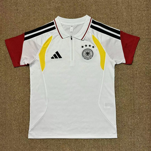 Maillot-Allemagne-2026-demi-zip-Polo-blanc-1.jpg
