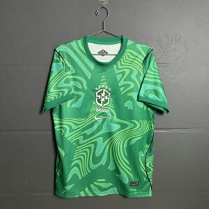 Maillot de foot Brésil Coupe du monde 2026 - Gardien De But Vert HJ